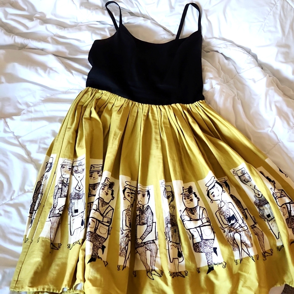 XL PUG Mary Blair Jenny dress